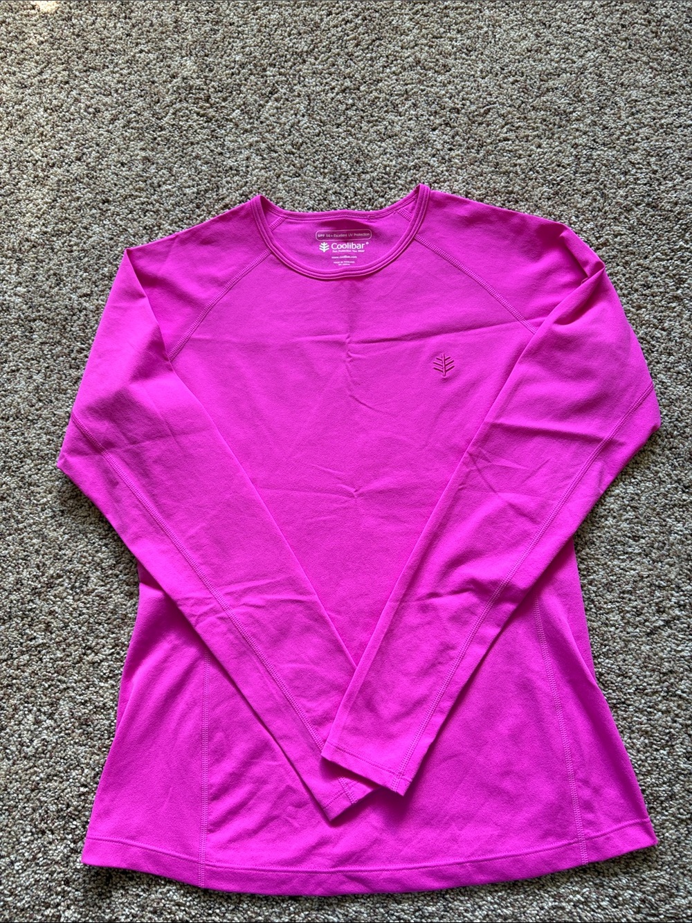 Coolibar Women's Long Sleeve Sun Shirt - Fuchsia
